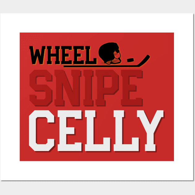 Letterkenny - Wheel Snipe Celly Hockey Shamrocks Wall Art by PincGeneral